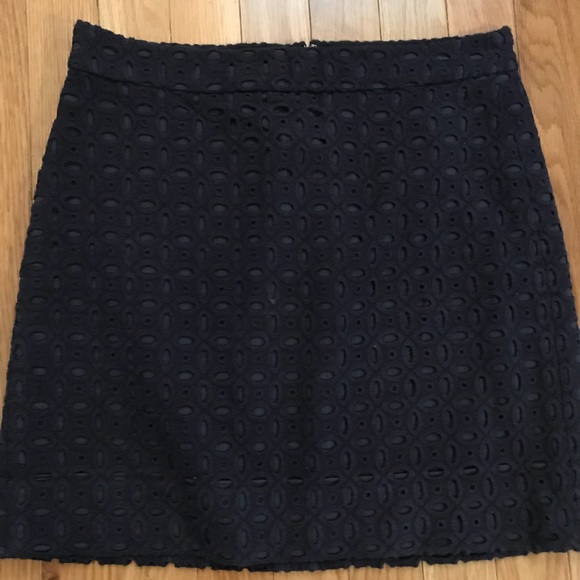 EUC JCREW EYELET MINI SZ 00 - Picture 2 of 4
